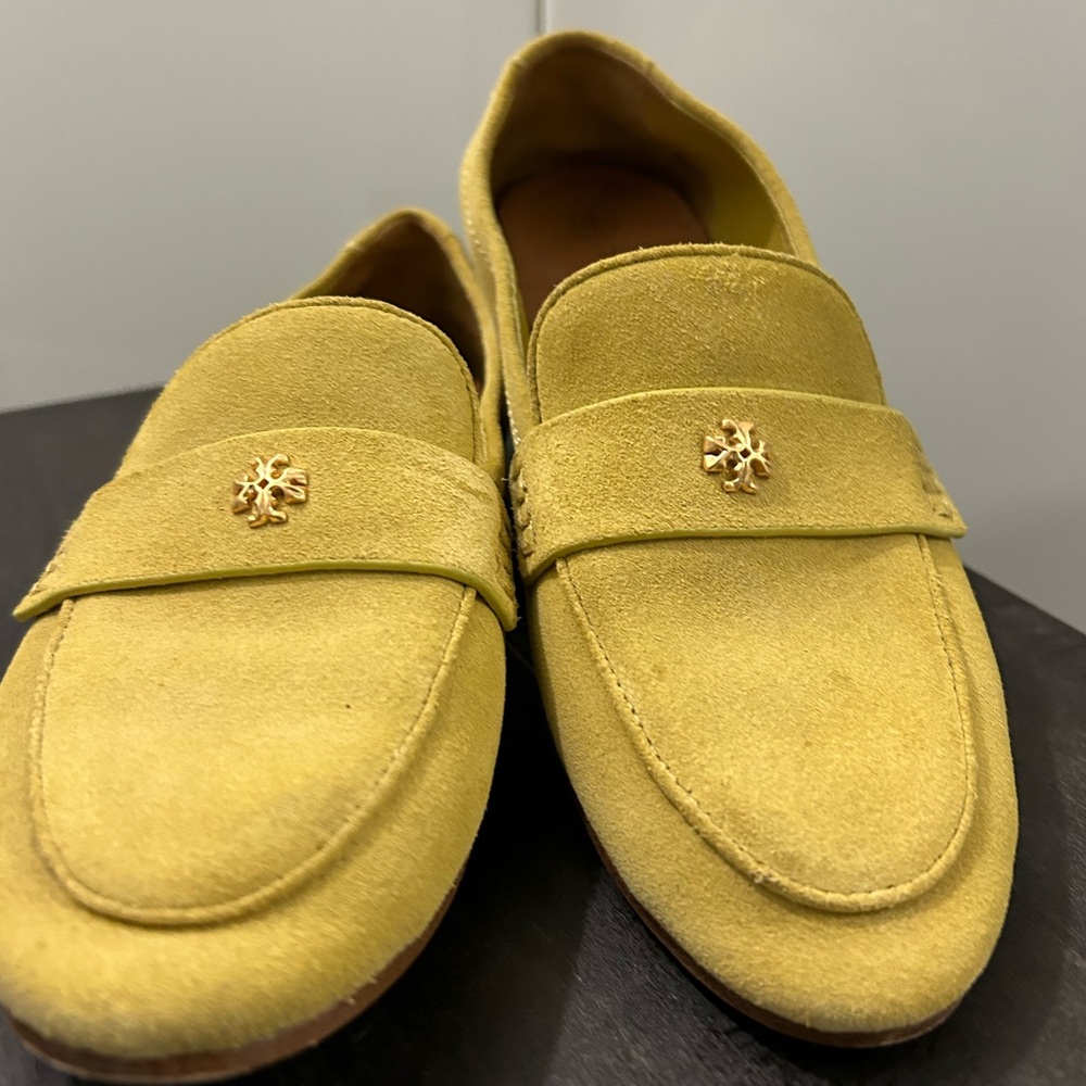 Tory Burch Ballet Loafer Suede